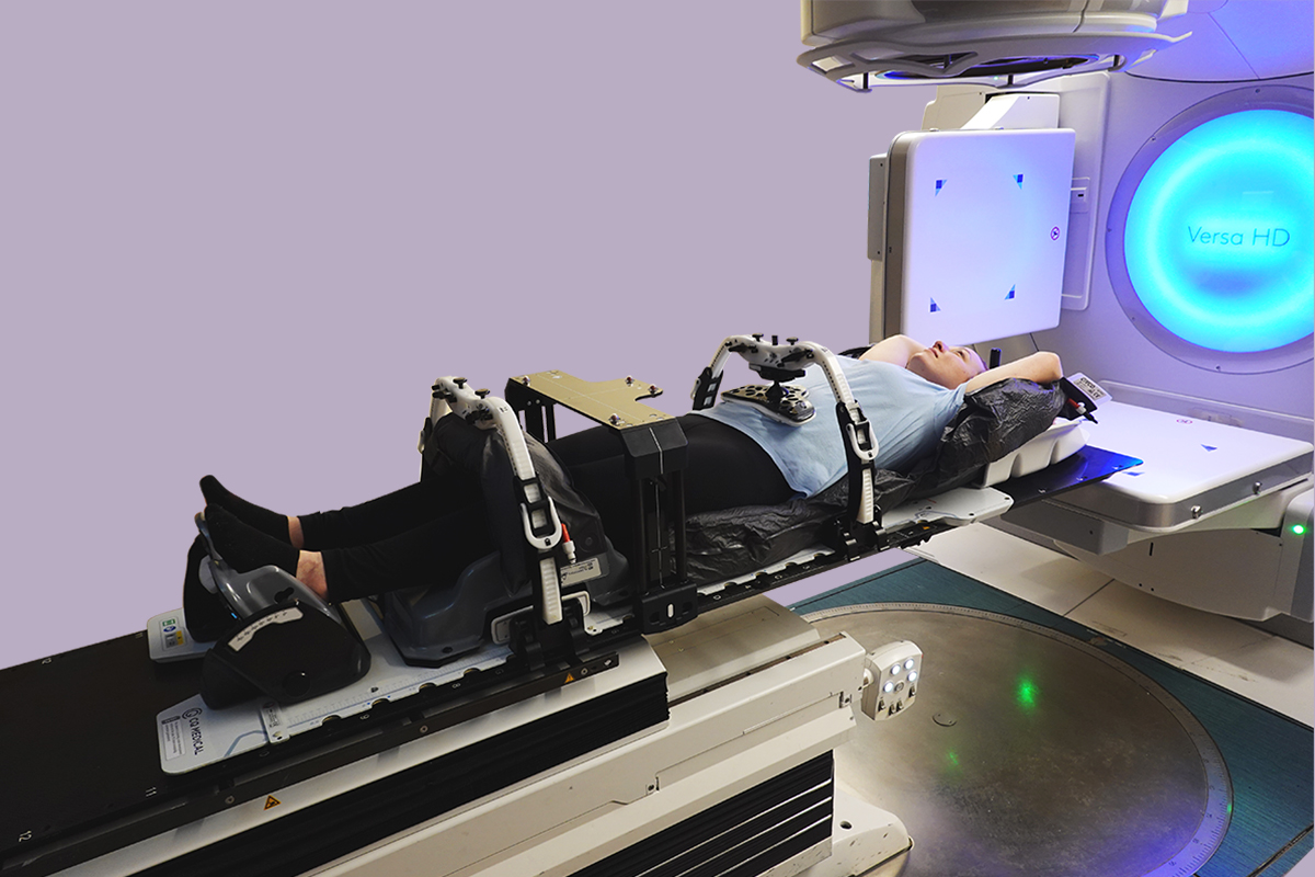 patient on alta compatible with hexapod