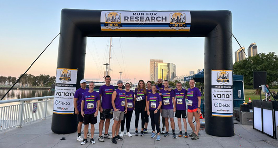 CQ employees at 5K race