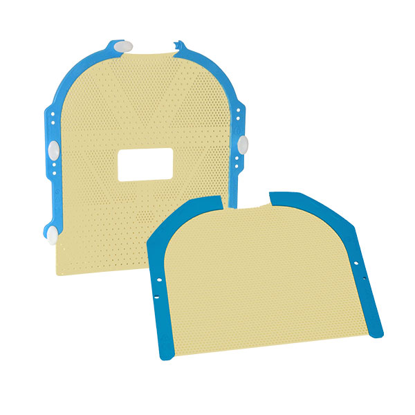 thermoplastic split-frame masks