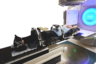 SBRT patient setup on Alta