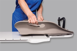 Type-S Lok-Bar allows for indexing of any Three-Pin Wing Board or the Monarch Overhead Arm Positioner
