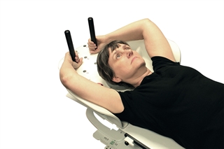 Patient with ArmShuttle Elite