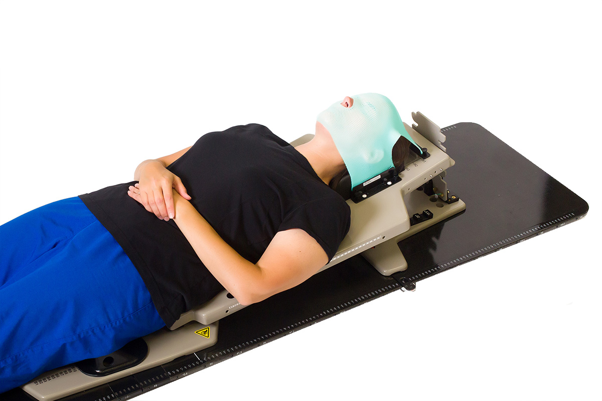 Mask can attach directly to the incline board