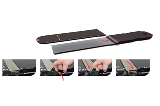 OneTouch Latch allows secure attachment and quick detachment of kVue inserts