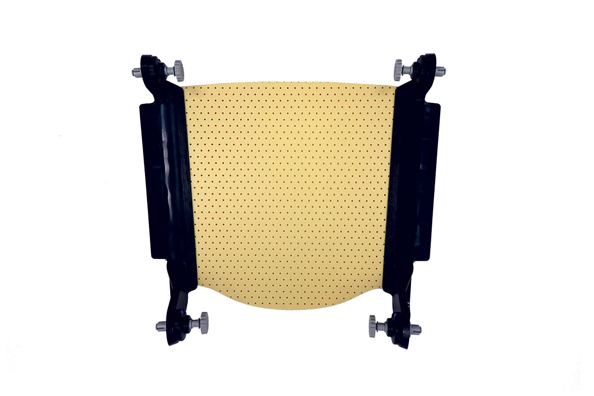 Pronumbra, Head Only with Integrated Shim, Fibreplast, Microperf, 3.2 mm