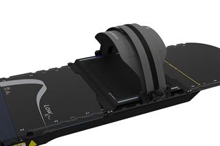 ONE Respiratory Belt shown on ONEFit with Varian Exact indexing