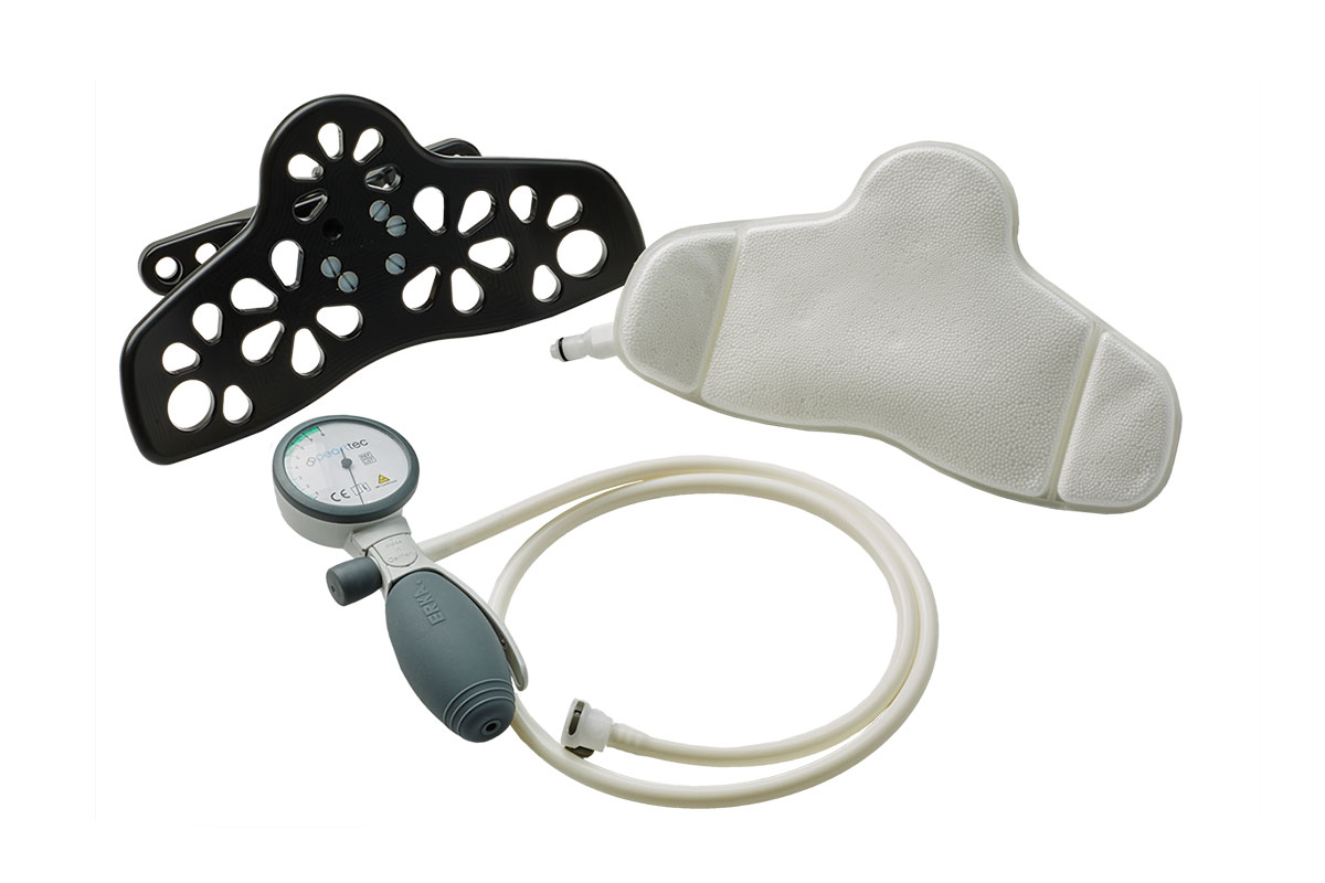 Wide Respiratory Plate with ComfortCare Cushion