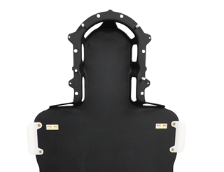 Encompass Shoulder Thermoplastic Adapter attached to Encompass device.