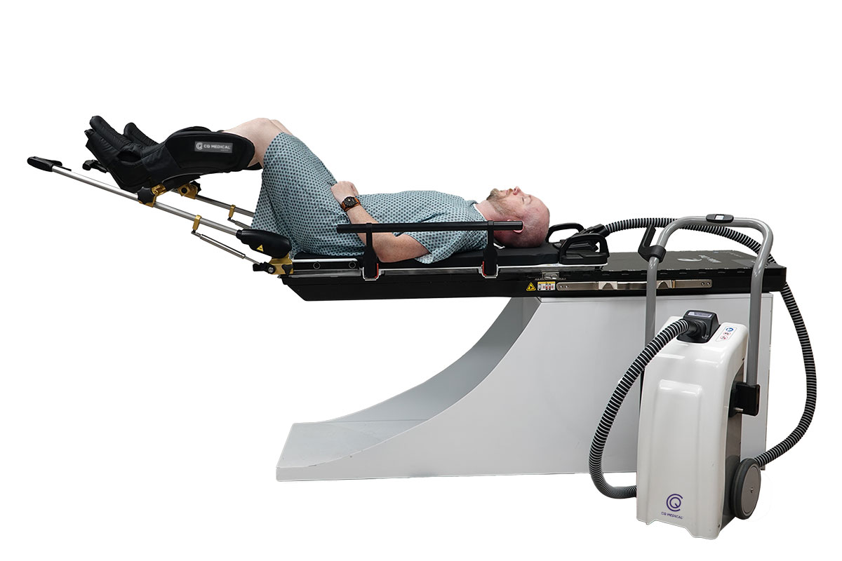 AirDrive Caddie transferring patient