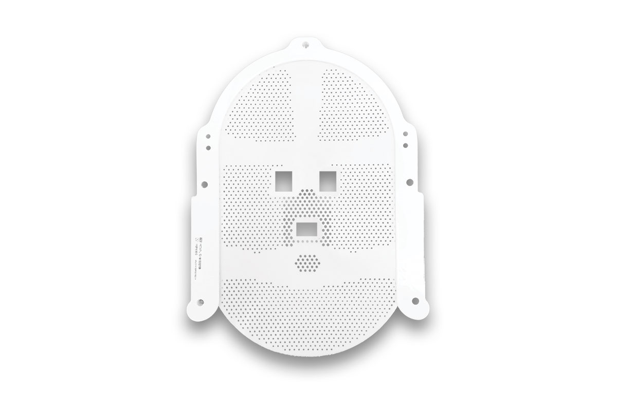 Type-S Disposable FreedomView Head Only Mask with 13 inch Radiused Bottom