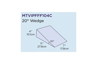 Foam Positioner, 20° Wedge