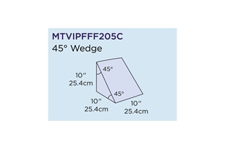 Foam Positioner, 45° Wedge