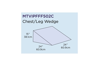 Foam Positioner, Chest/Leg Wedge