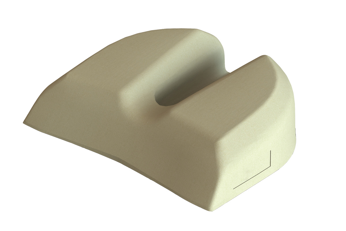 Prone Thorax Support (Cream)