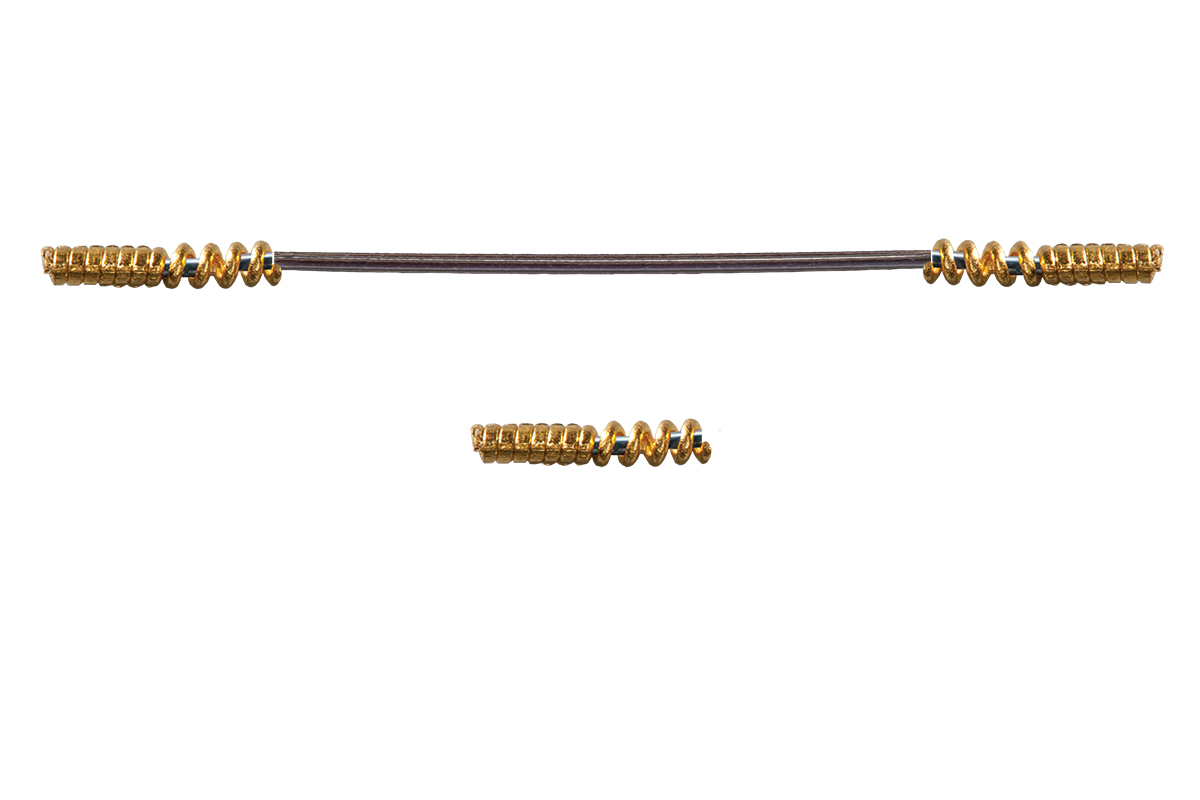 Spaced FusionCoil - Sterile Placement Needle (18GA ETW x 20cm) with 2 (1 x 5mm) FusionCoil Markers with a 15mm bioabsorbable spacer